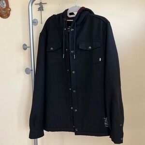 Ecko Unlimited Black Shirt Jacket